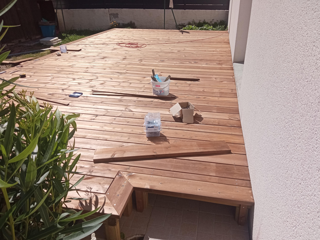 Création de terrasse bois